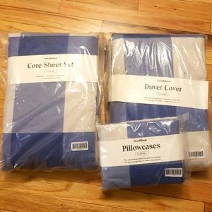 Brooklinen Flannel Duvet, Sheets and Pillowcases